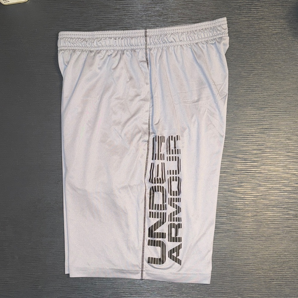 Under Armour Light Gray Athletic Shorts